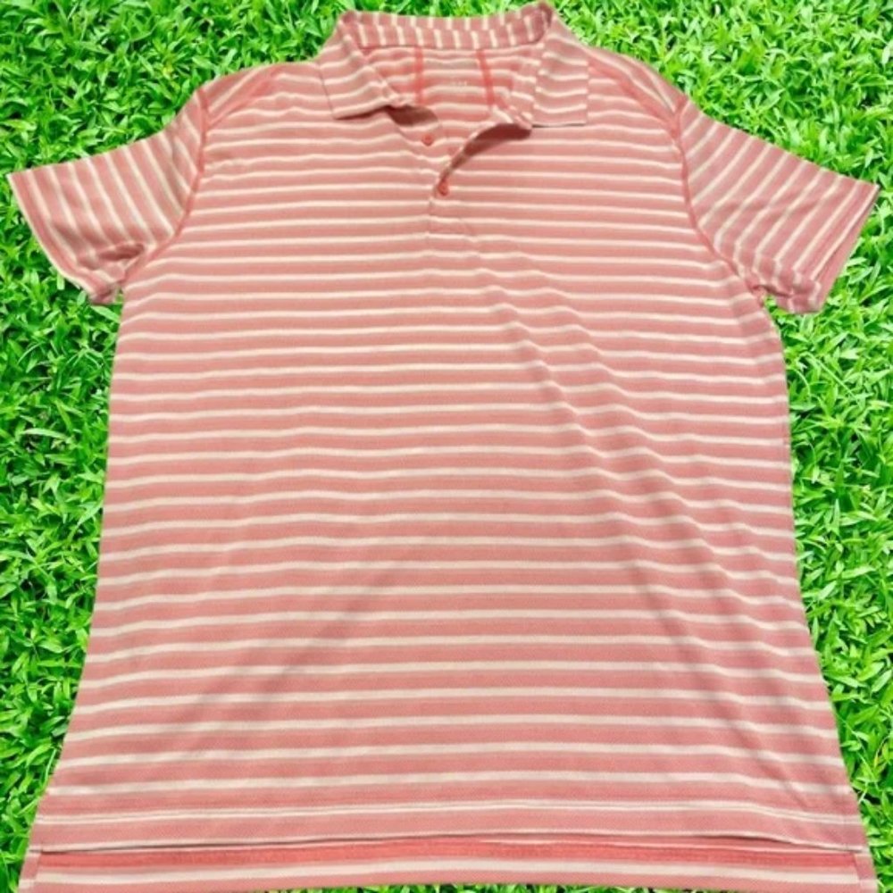 BONOBOS Mens Slim Fit Golf Polo Striped XL